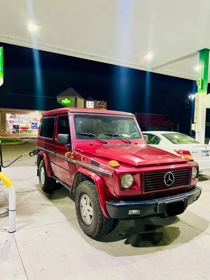 Mercedes-benz-gd350-diesel-1992-red
