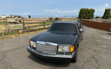 Mercedes-benz-s-class-diesel-1990-black-1