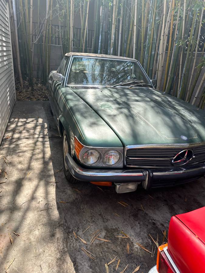 Mercedes-benz-sl350-1972-green-19