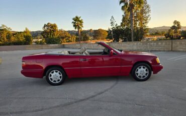 Mercedes-e320-convertible-1994-red-1