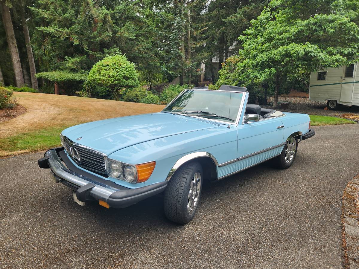 Mercedes-sl-1974-blue-1