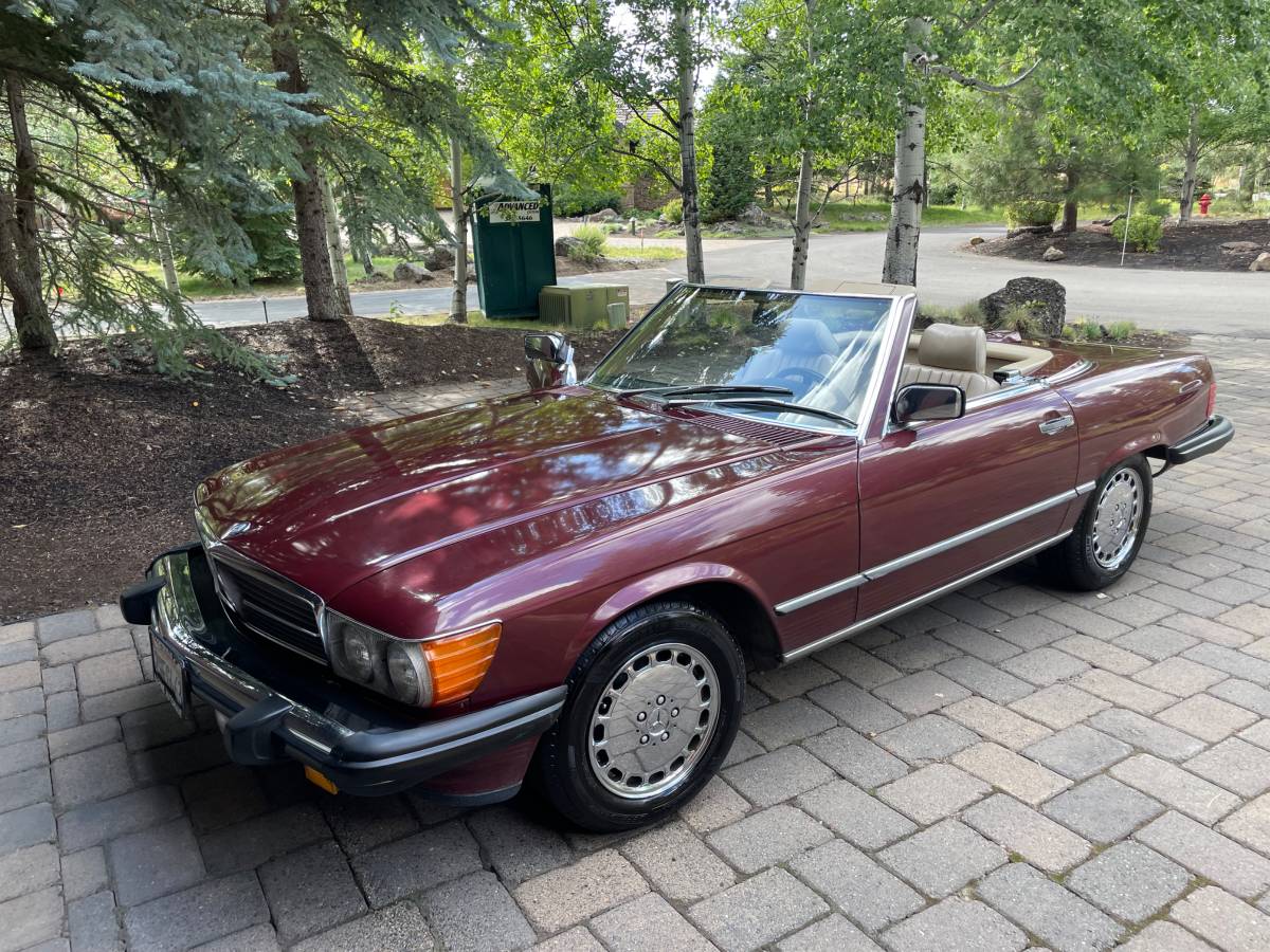 Mercedes-sl560-1987-brown-4