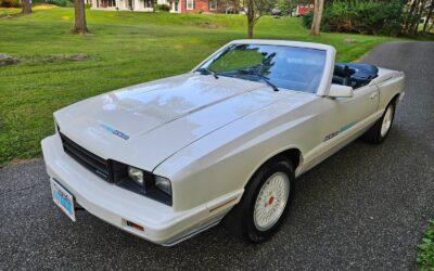 Mercury Capri 1985 Convertible