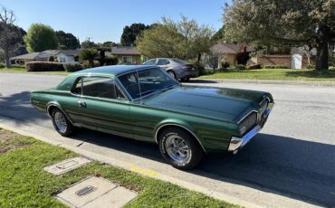 Mercury-Cougar-xr7-1967-Green-Camel-1