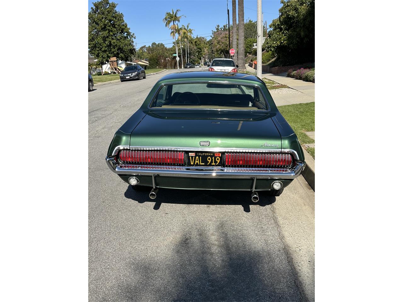 Mercury-Cougar-xr7-1967-Green-Camel-16