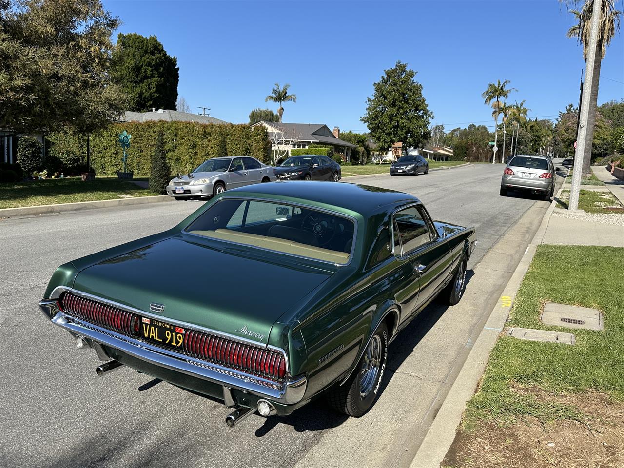 Mercury-Cougar-xr7-1967-Green-Camel-19