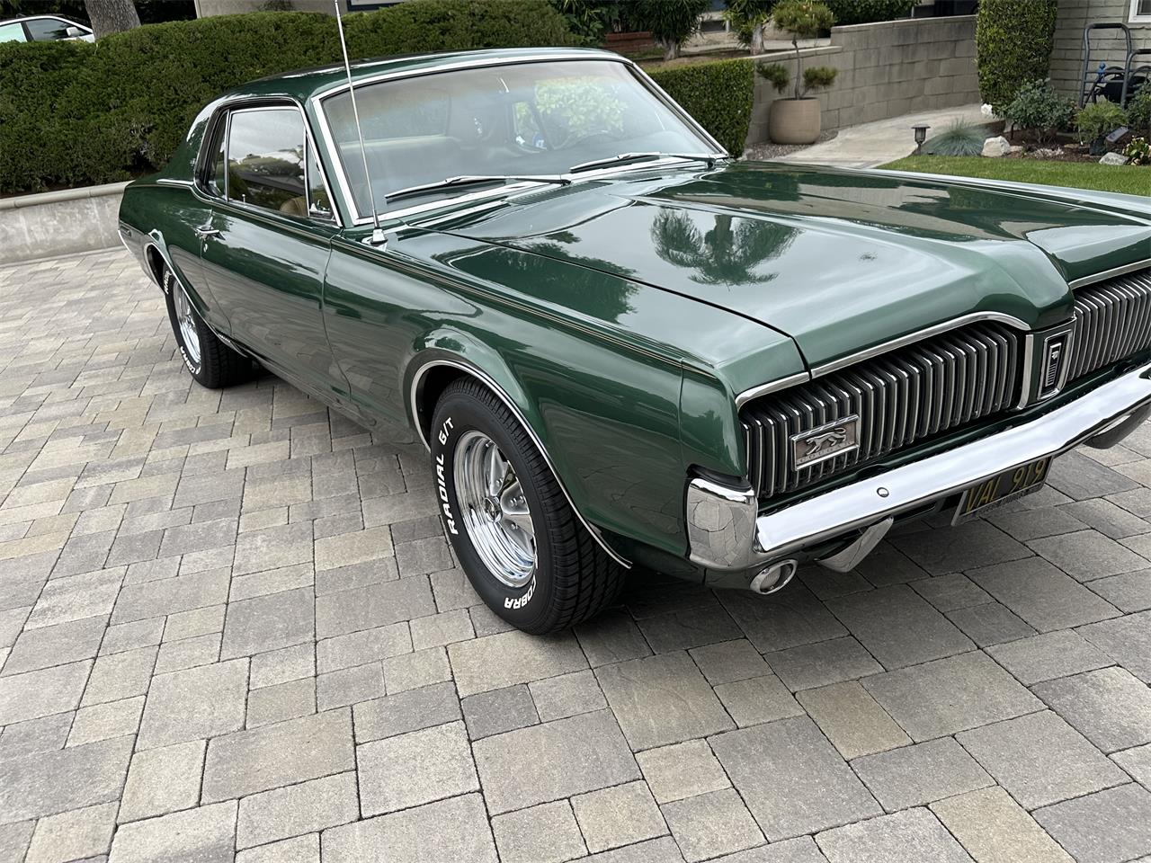 Mercury-Cougar-xr7-1967-Green-Camel-24