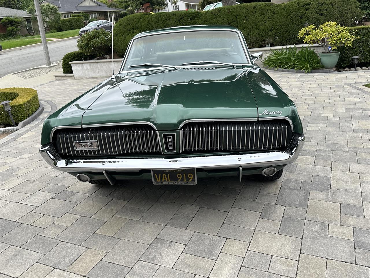Mercury-Cougar-xr7-1967-Green-Camel-25