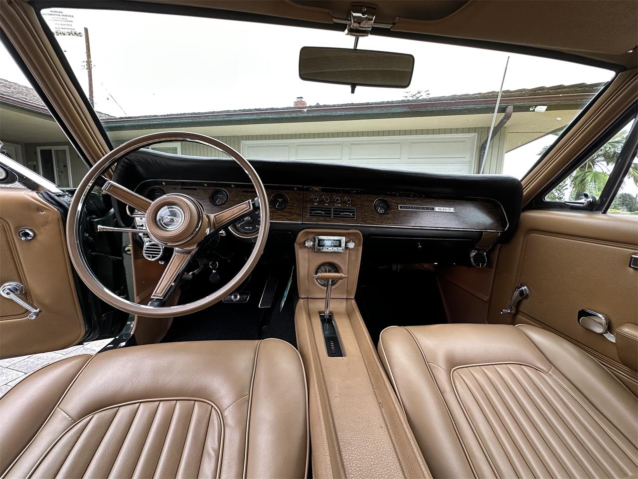 Mercury-Cougar-xr7-1967-Green-Camel-34