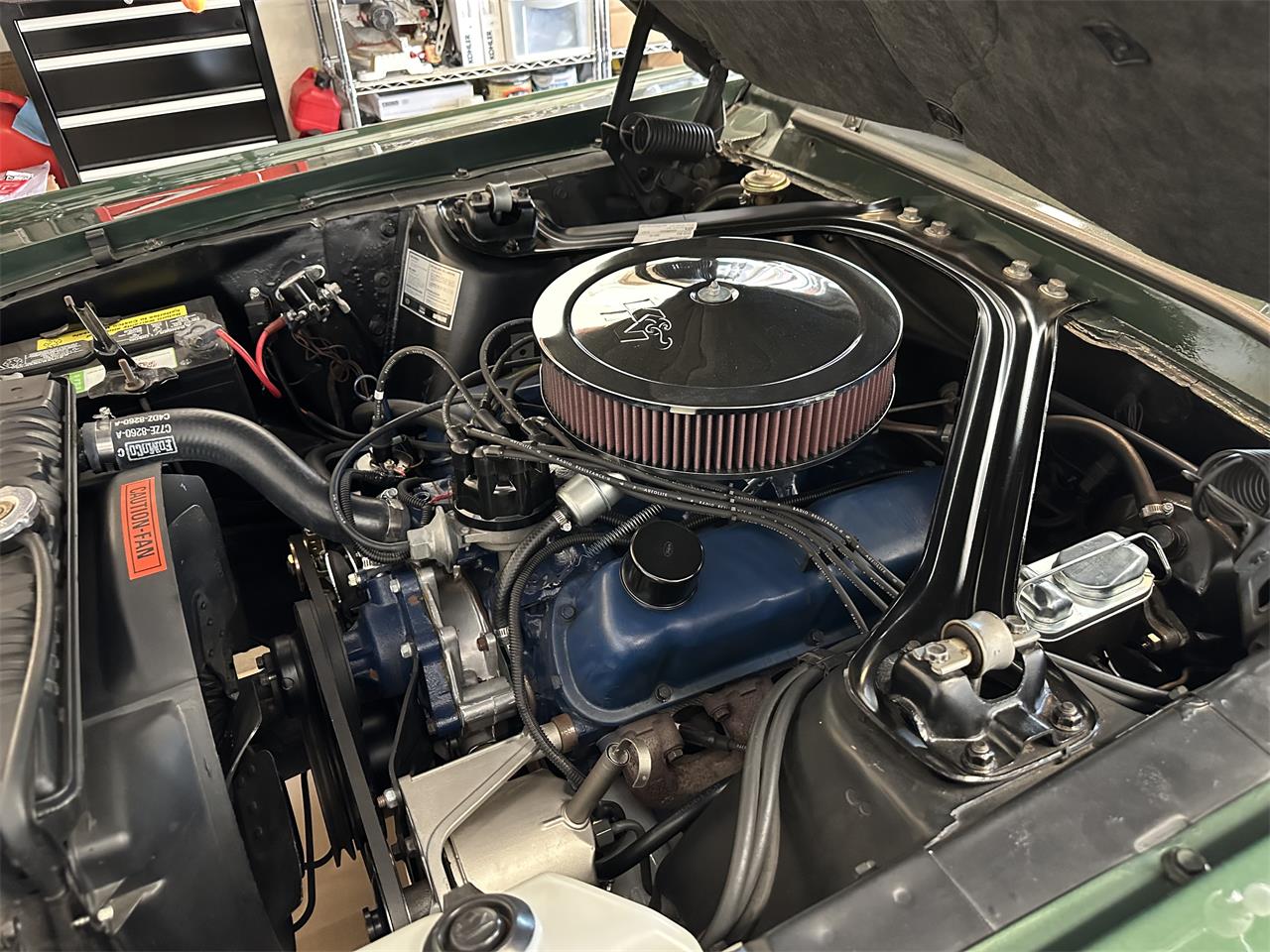 Mercury-Cougar-xr7-1967-Green-Camel-56