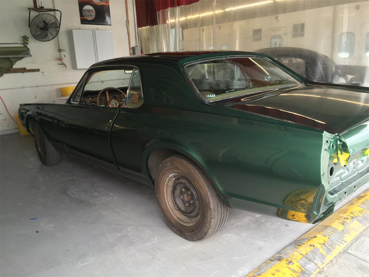 Mercury-Cougar-xr7-1967-Green-Camel-74