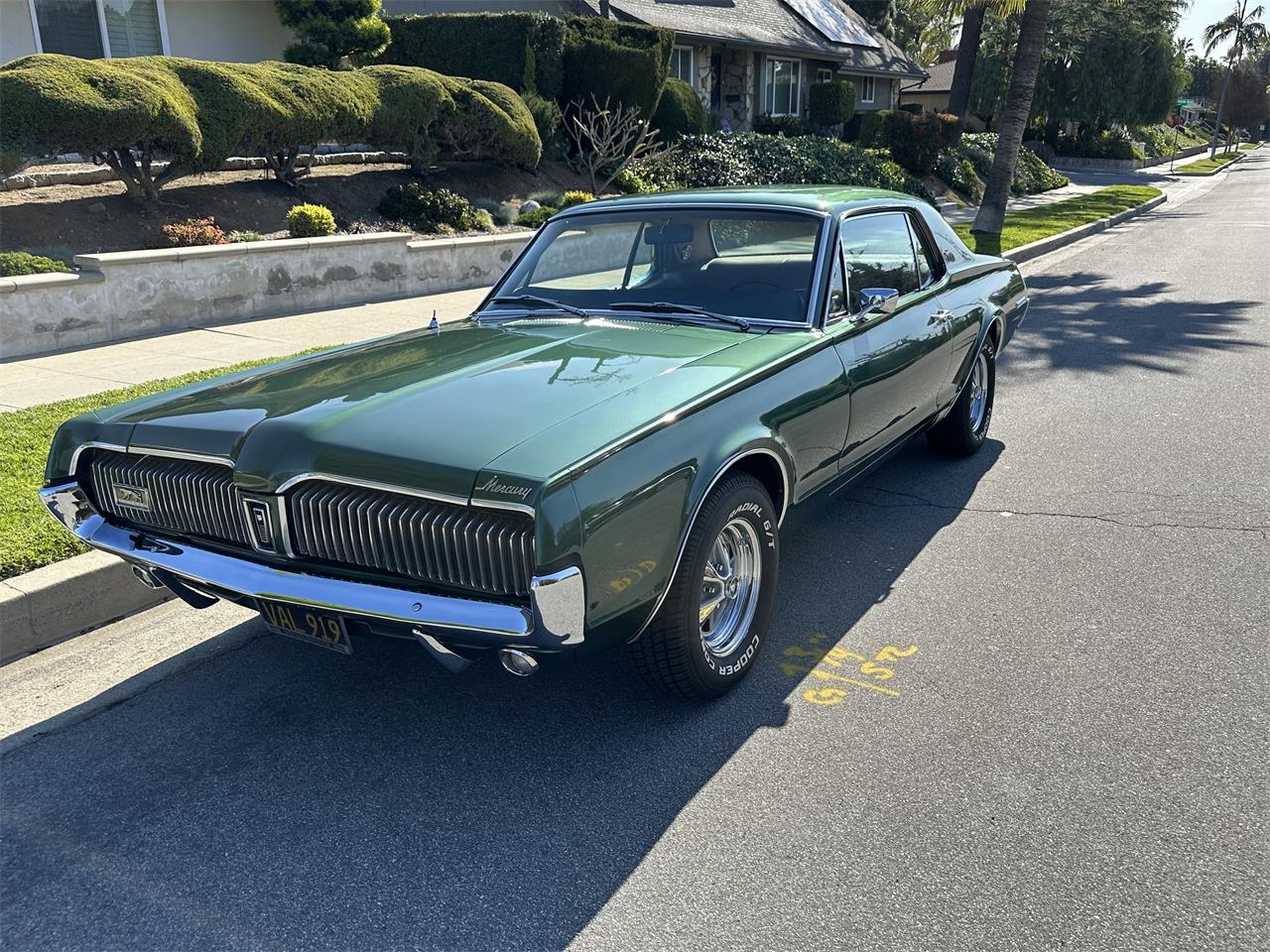 Mercury-Cougar-xr7-1967-Green-Camel-8