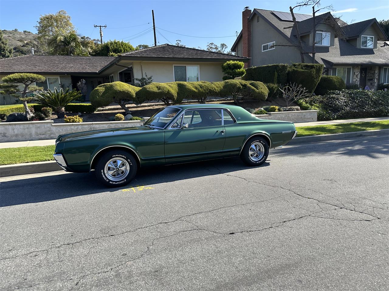 Mercury-Cougar-xr7-1967-Green-Camel-9