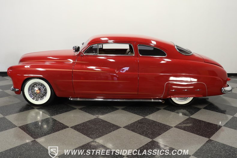 Mercury-Coupe-1949-Burgundy-Red-Metalli-Tan-1