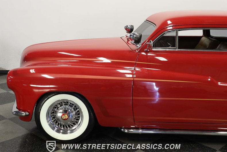 Mercury-Coupe-1949-Burgundy-Red-Metalli-Tan-34