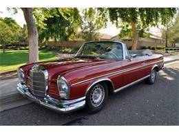 Mersedes-cabriolet-300se-diesel-1967-red