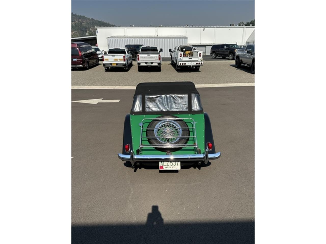 Morgan-Roadster-1964-Green-Black-8