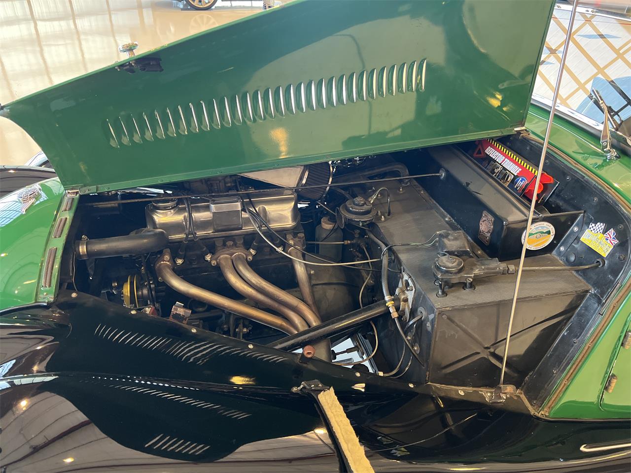 Morgan-Roadster-1964-Green-Black
