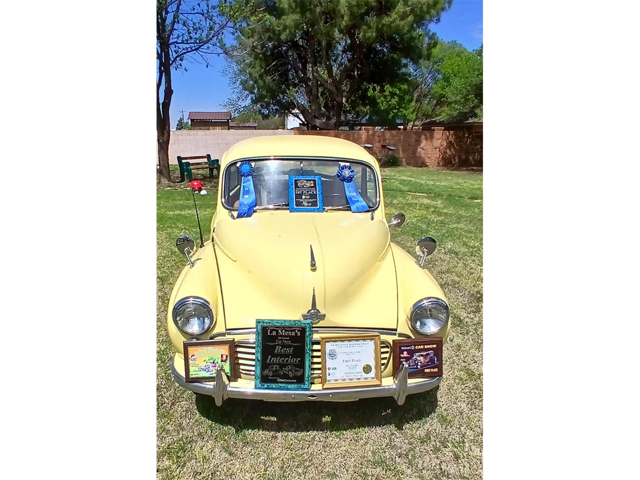 Morris-Minor-1967-Yellow-Tancream