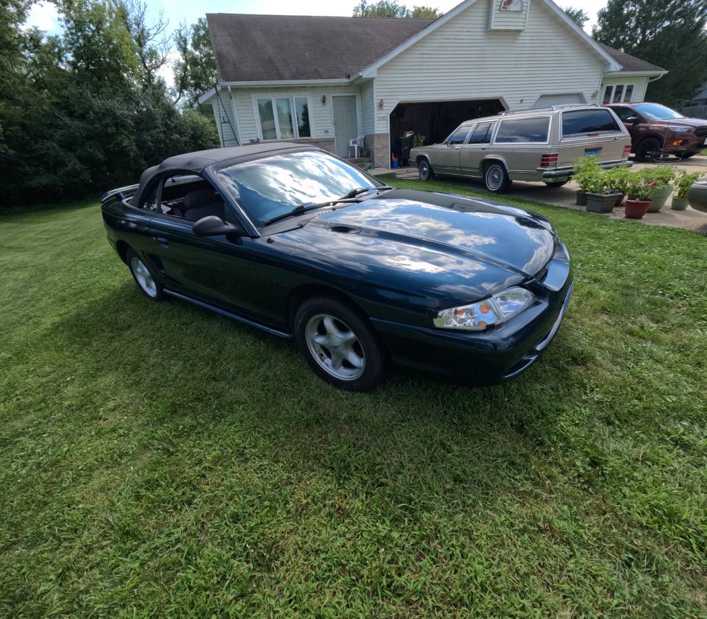 Mustang-gt-convertible-1994-green-4