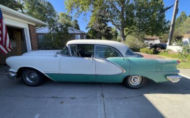 Oldsmobile-98-1956-green