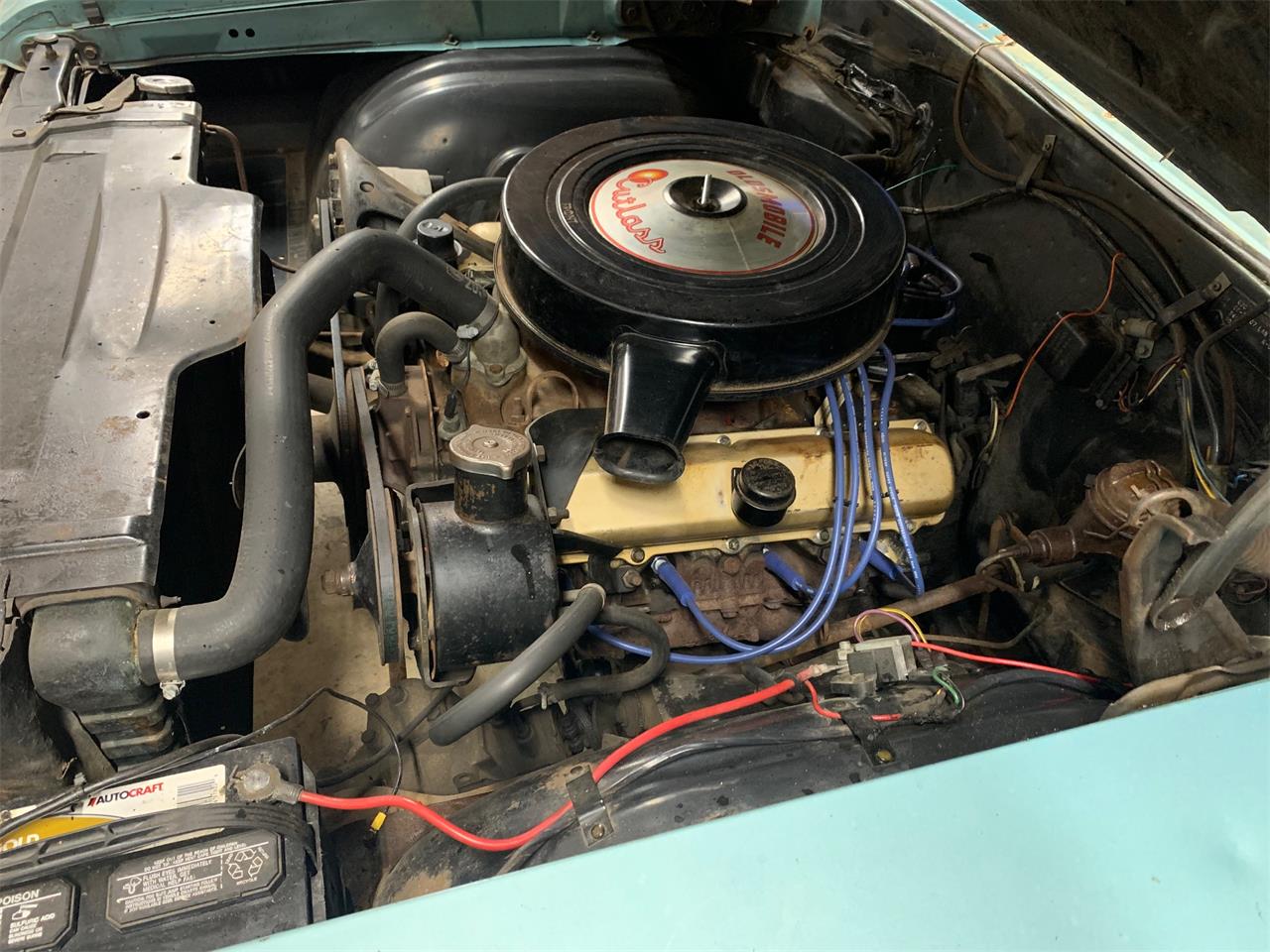 Oldsmobile-Cutlass-1966-Green-Green-21