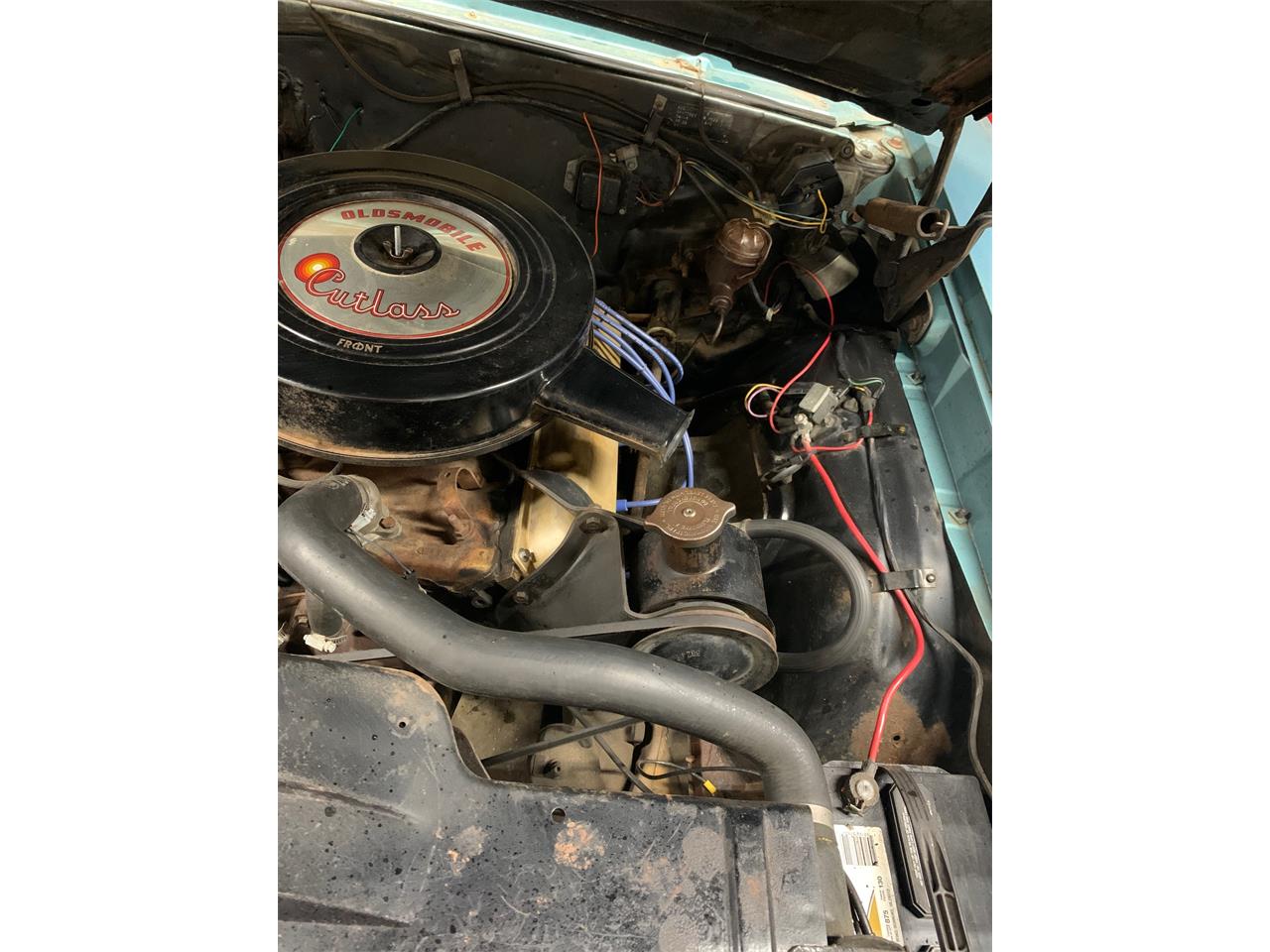 Oldsmobile-Cutlass-1966-Green-Green-24