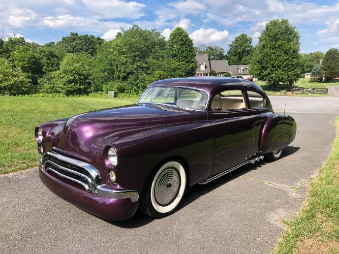 Oldsmobile-Other-1950-Mulberry-Pearl-White-Vinyl-11