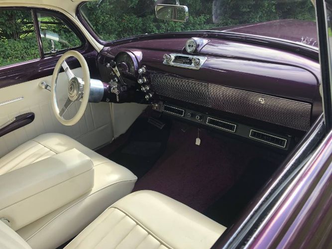 Oldsmobile-Other-1950-Mulberry-Pearl-White-Vinyl-12