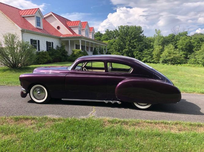Oldsmobile-Other-1950-Mulberry-Pearl-White-Vinyl-13