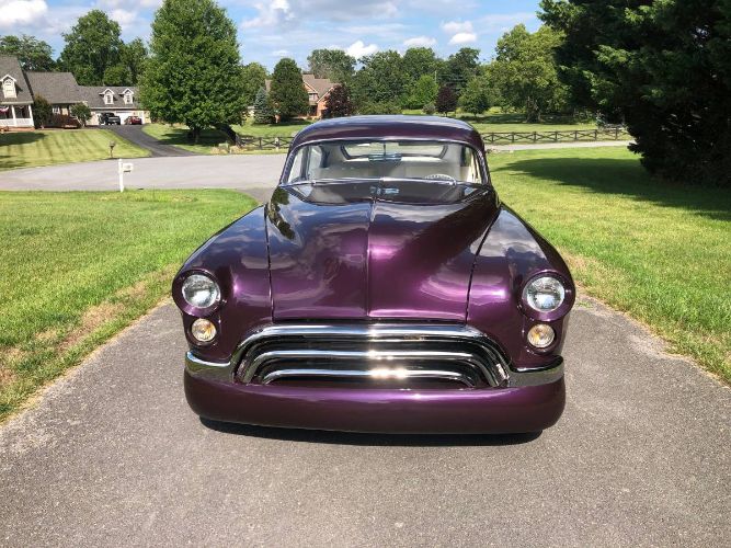 Oldsmobile-Other-1950-Mulberry-Pearl-White-Vinyl-14