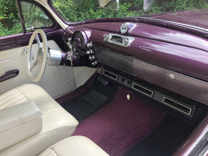 Oldsmobile-Other-1950-Mulberry-Pearl-White-Vinyl-5