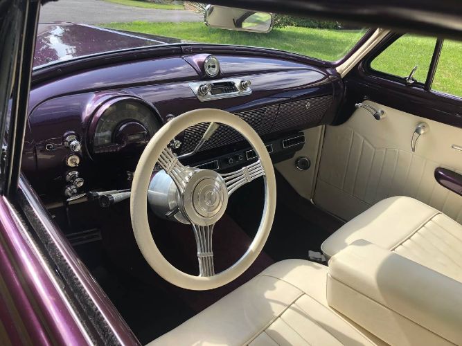 Oldsmobile-Other-1950-Mulberry-Pearl-White-Vinyl-8