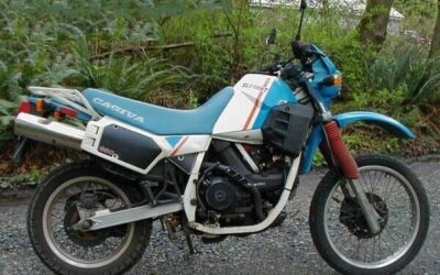 Other Makes Cagiva Elefant running project 1987