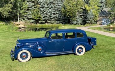 Packard-Limousine-1935-Blue-Tan
