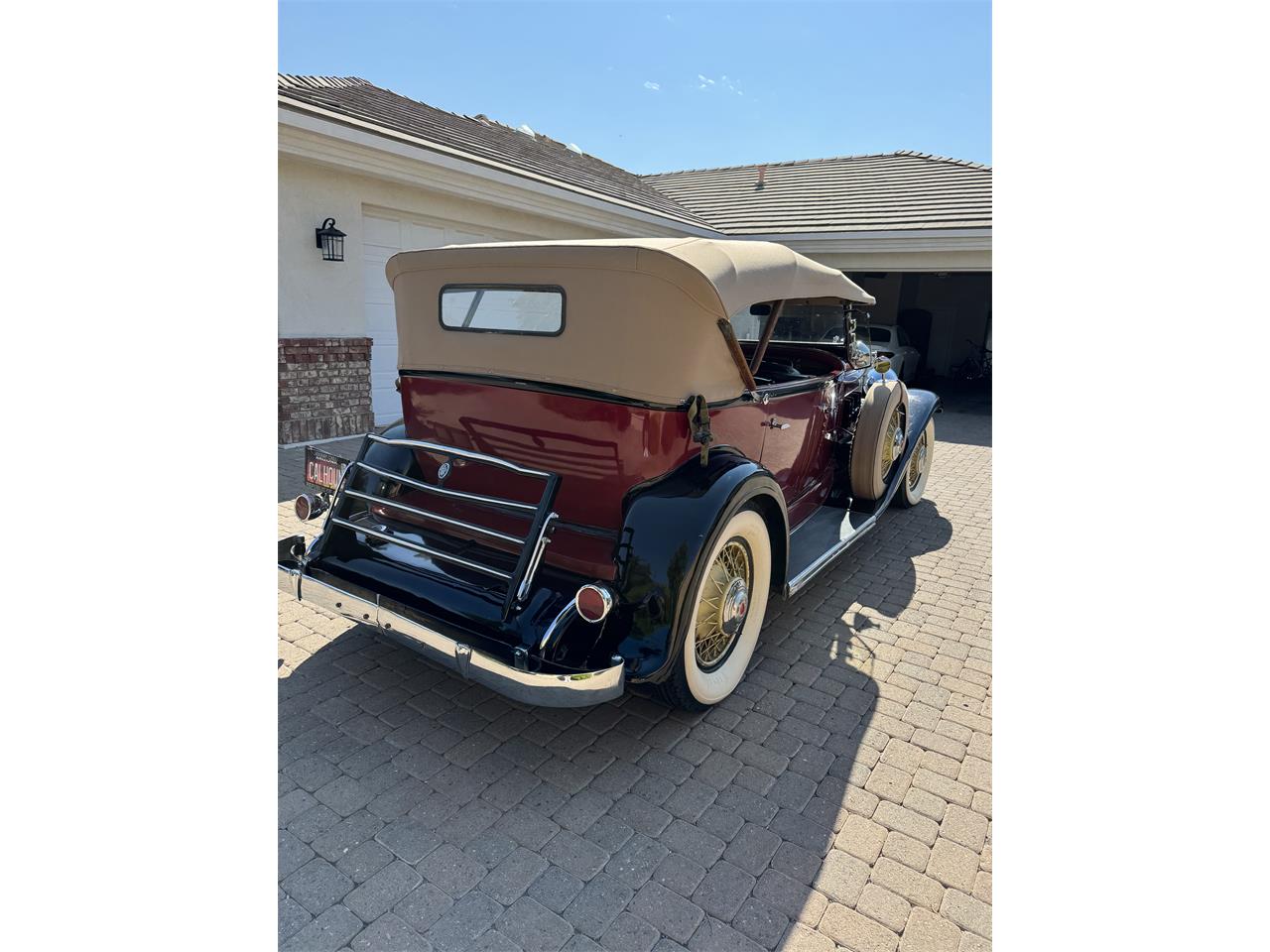 Packard-Phaeton-1932-Burgandy-Black-1