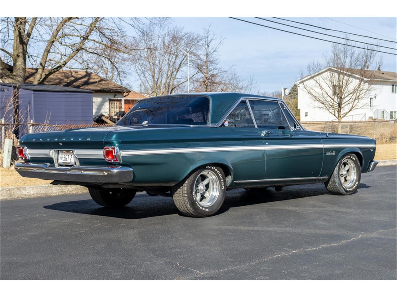 Plymouth-2-dr-coupe-1965-Dark-Turquoise-Turquoise-12