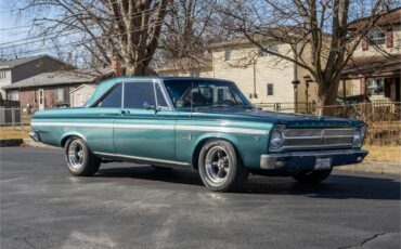 Plymouth-2-dr-coupe-1965-Dark-Turquoise-Turquoise-14
