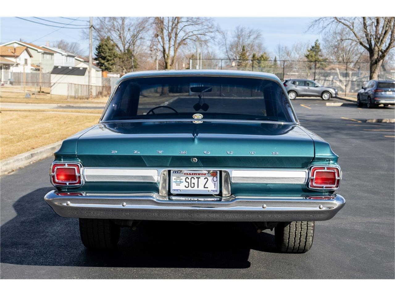 Plymouth-2-dr-coupe-1965-Dark-Turquoise-Turquoise-16