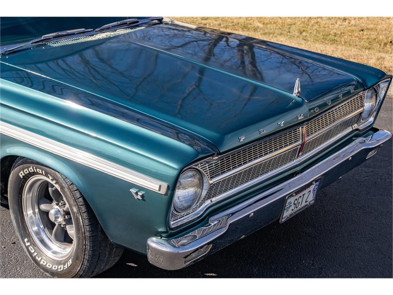 Plymouth-2-dr-coupe-1965-Dark-Turquoise-Turquoise-17