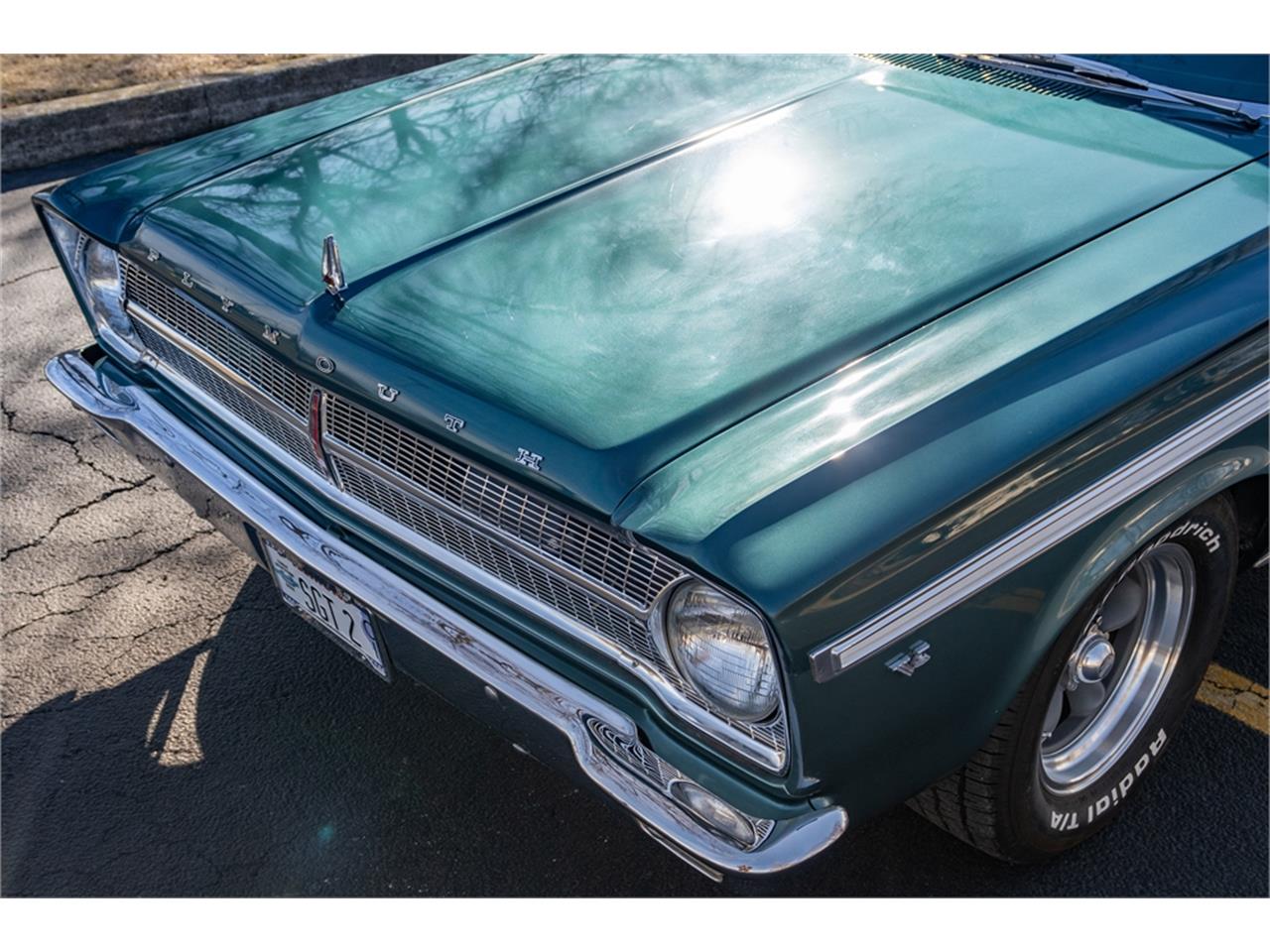 Plymouth-2-dr-coupe-1965-Dark-Turquoise-Turquoise-24