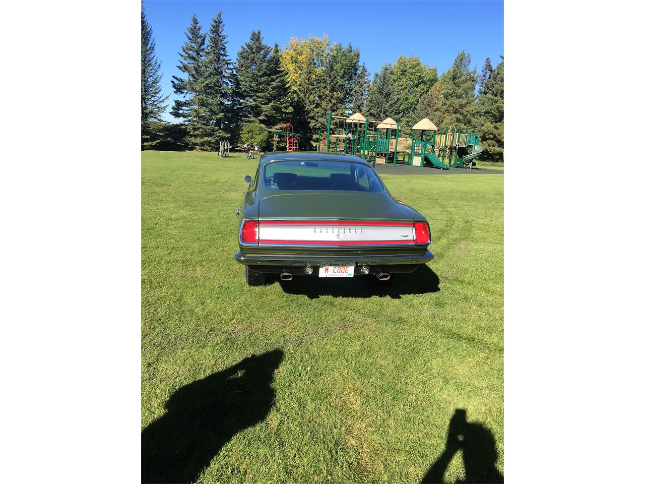 Plymouth-Barracuda-1969-Green-Green-10