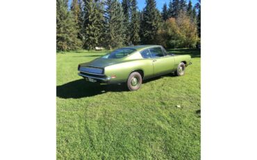 Plymouth-Barracuda-1969-Green-Green-12