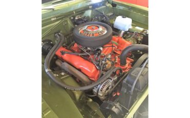 Plymouth-Barracuda-1969-Green-Green-19