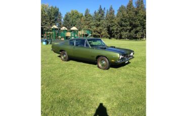 Plymouth-Barracuda-1969-Green-Green-9