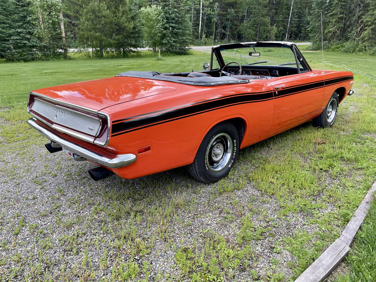 Plymouth-Barracuda-1969-Orange-Black-1