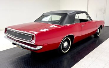 Plymouth-Barracuda-1969-Scorch-Red-Black