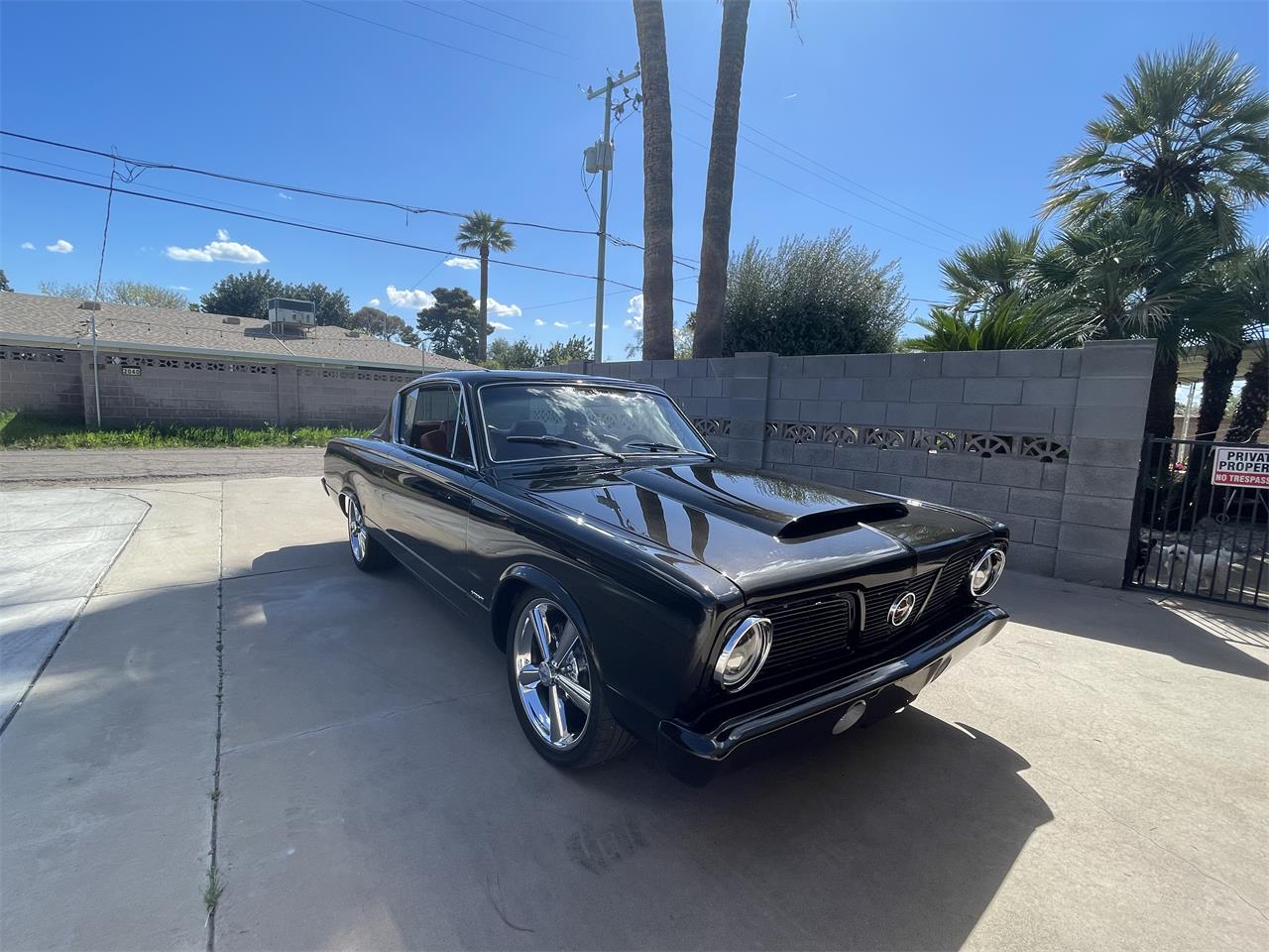 Plymouth-Hemi-cuda-1966-Pearl-Black-Peanut-Butter