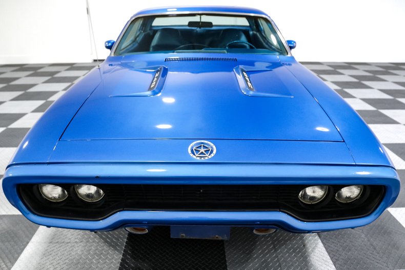 Plymouth-Road-runner-1971-BLUE-Blue-1