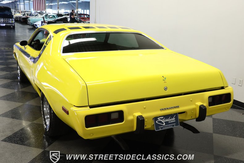 Plymouth-Satellite-1973-Yellow-Black-6